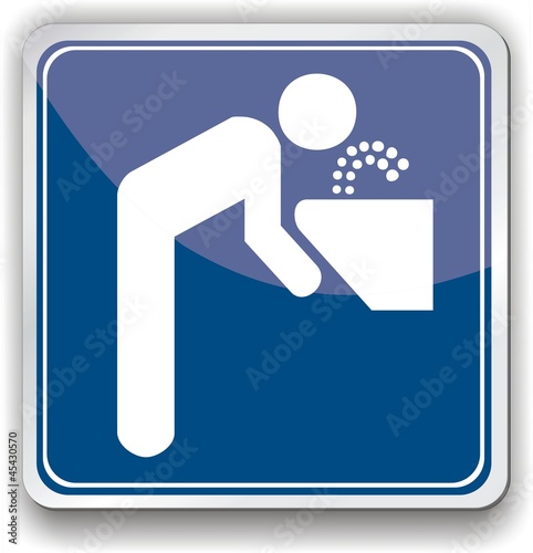 panneau eau potable