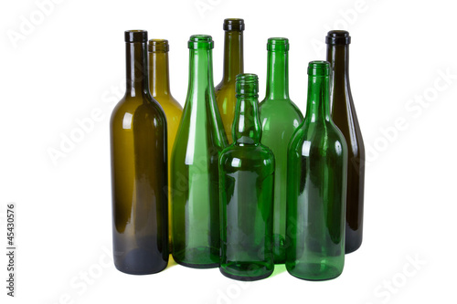 a lot of wine bottles
