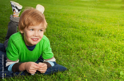 Cute boy in sunny day © Sergey Novikov