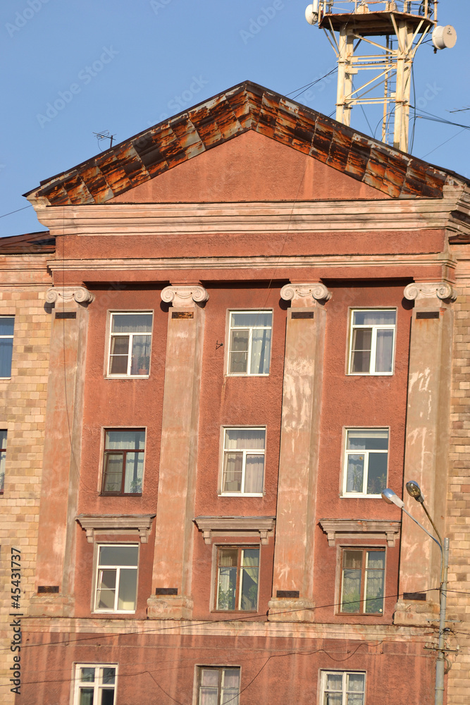 Obraz premium Old home in Vyborg