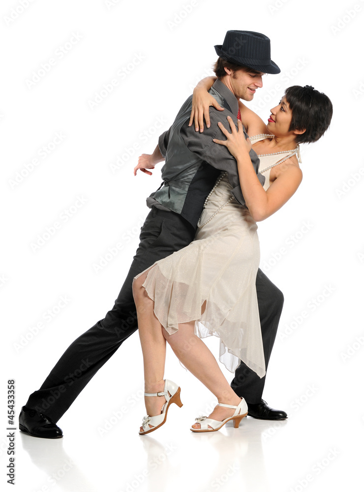 Fototapeta premium Young Dancers Performing