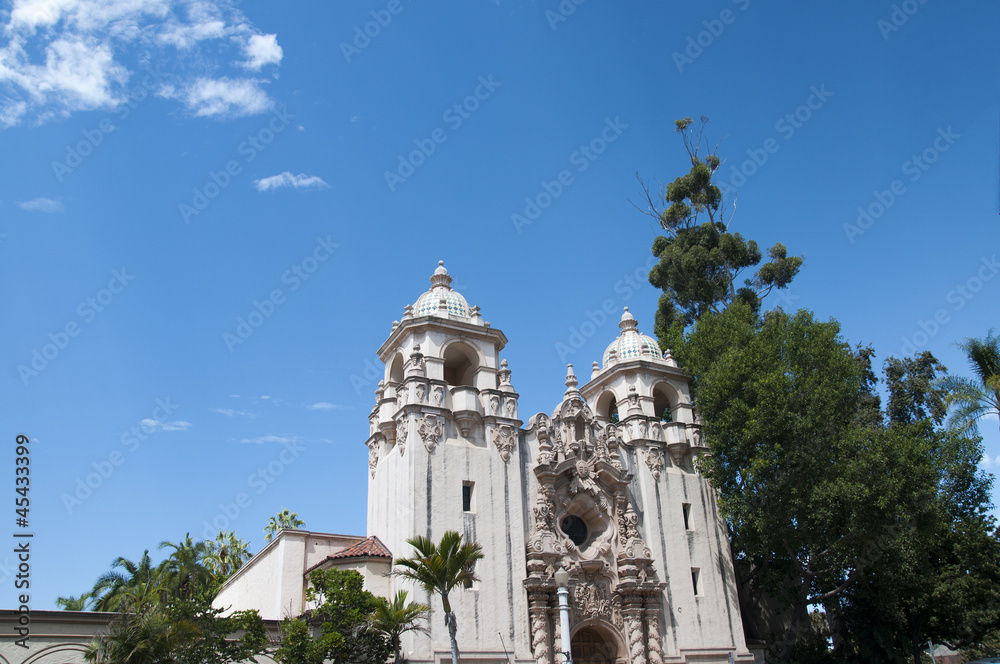 Spanish Architecture in San Diego California USA