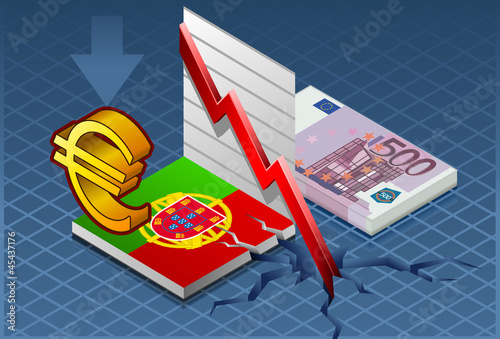 Isometric portugal crisis