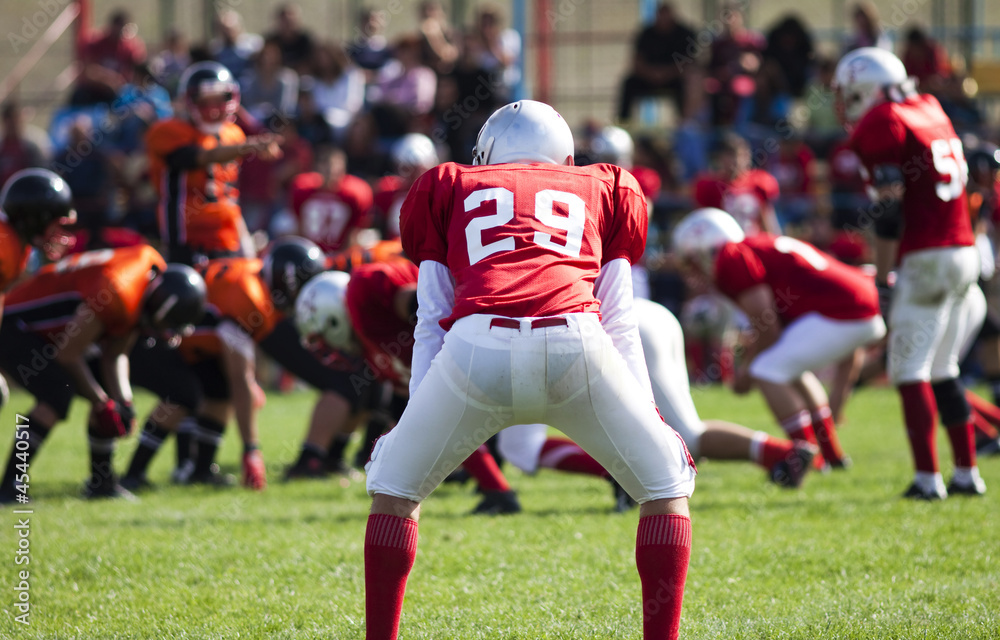 Fototapeta premium American football players