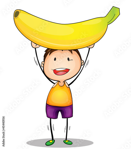 boy and excercise