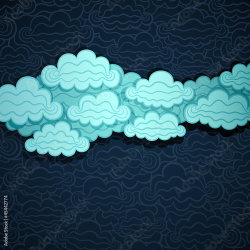 Cloudy Sky Banner