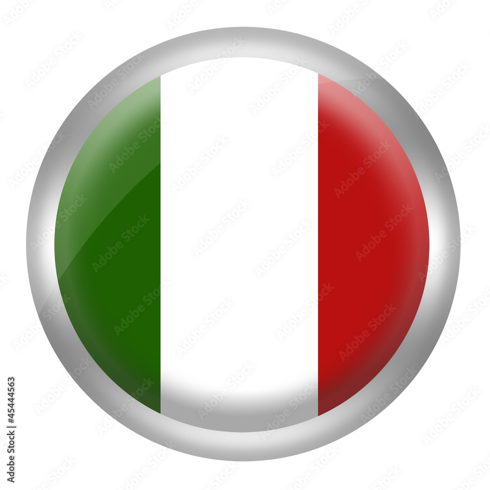 Bouton drapeau Italien Bouton drapeau Italien