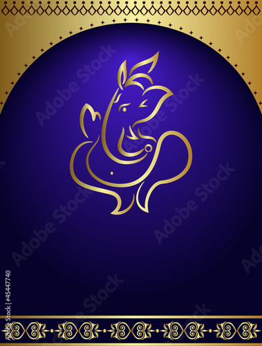 Ganesha Diwali Design