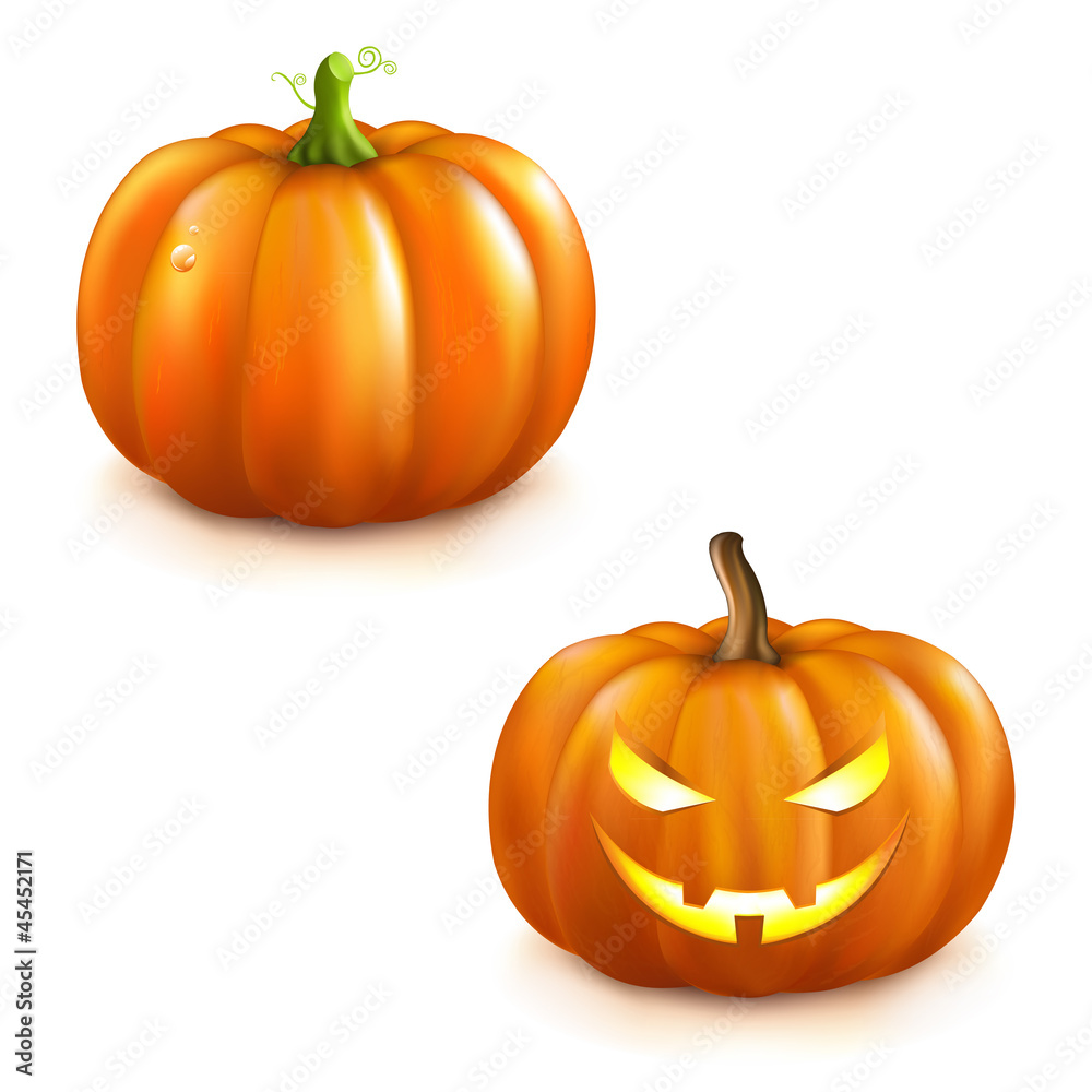 Pumpkin Set For Halloween Pumpkin Set For Halloween