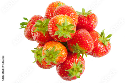 Fresh ripe strawberries