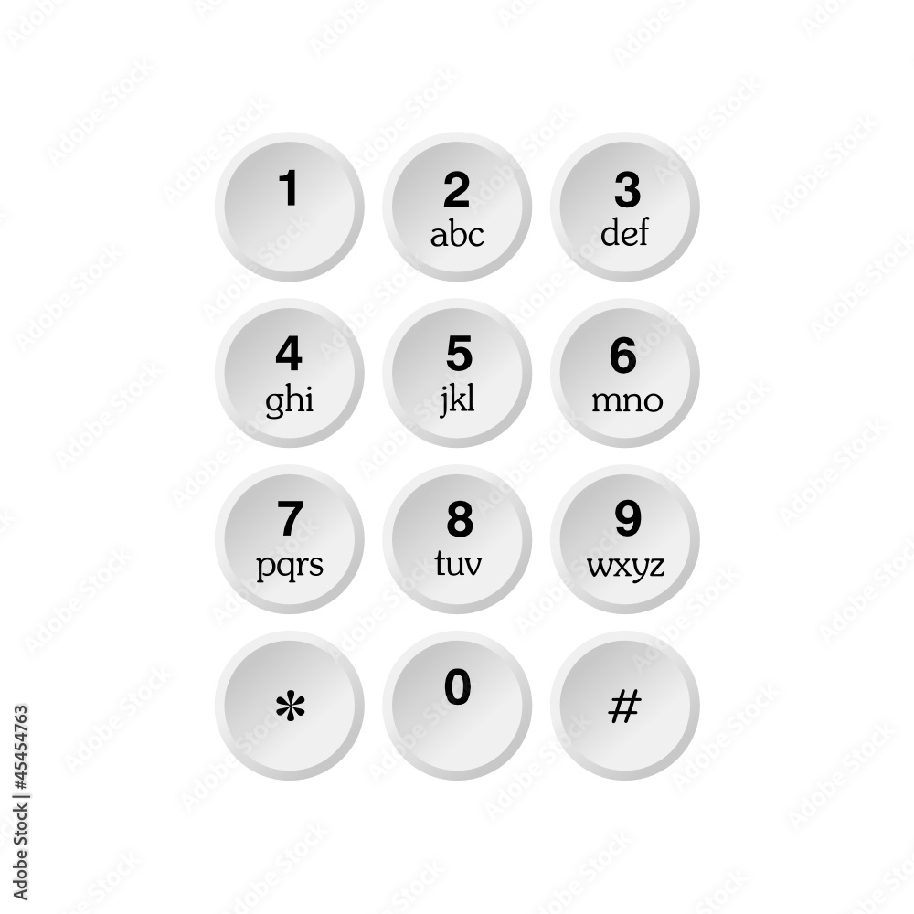 phone dialer vector phone dialer vector