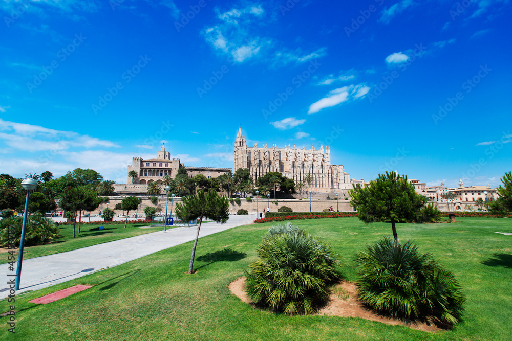 Cathedral of Palma de Mallorca in Spain