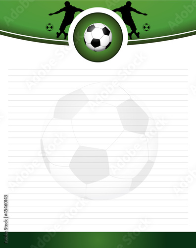 sports football note