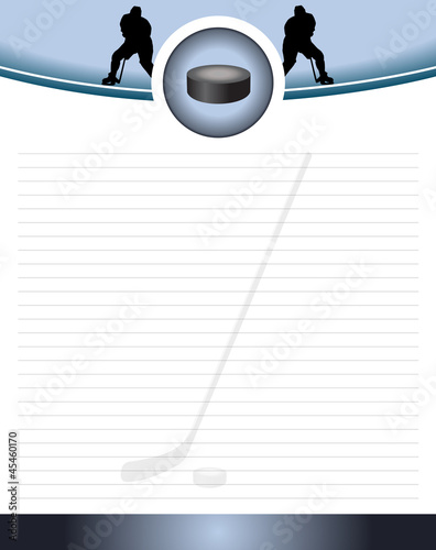 sports hockey note