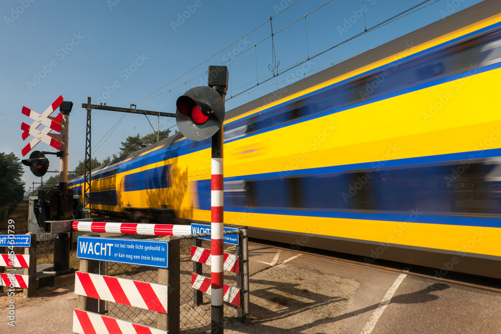 Obraz premium Train passing by