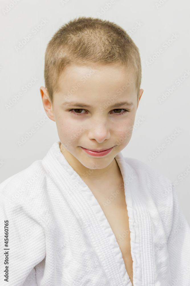 portrait of cute young teen boy in kimono portrait of cute young teen boy in kimono
