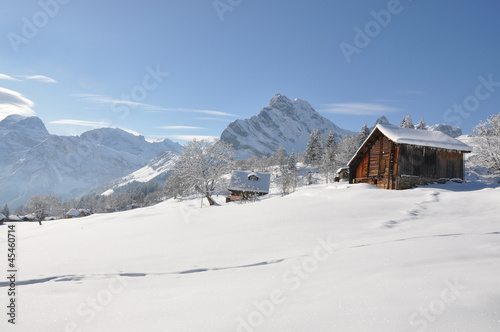 Alpine scenery, Switzerland © HappyAlex