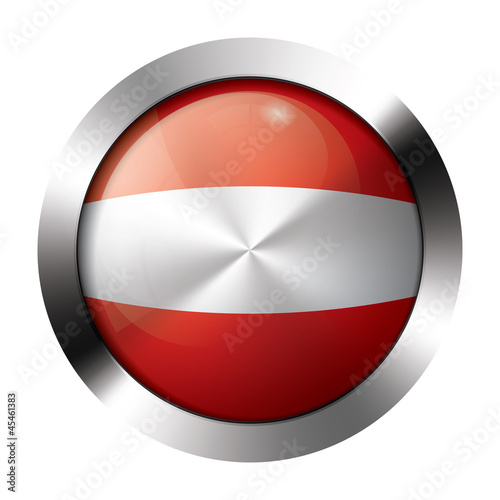 Metal and glass button - flag of austria - europe Free Download Metal and glass button - flag of austria - europe - GFXLoad