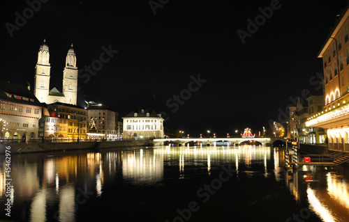 Zurich at night © HappyAlex