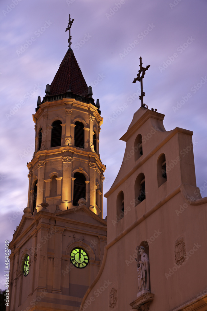 Naklejka premium St. Augustine historic architecture