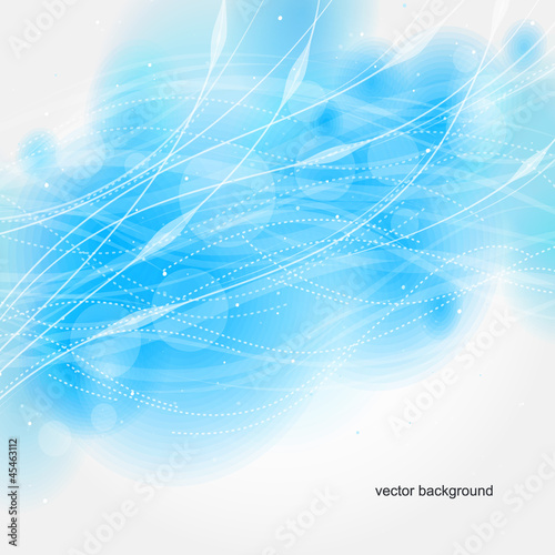 Abstract blue background