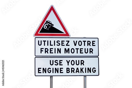 Descente dangereuse sur autoroute
