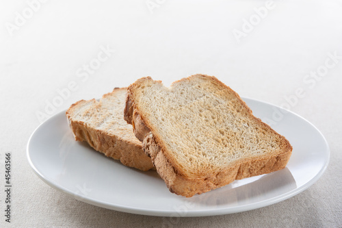 Plate of toast