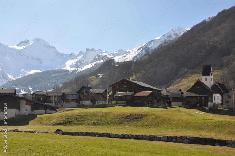 Elm village, Switzerland Elm village, Switzerland