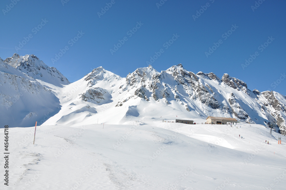  Pizol, famous Swiss skiing resort