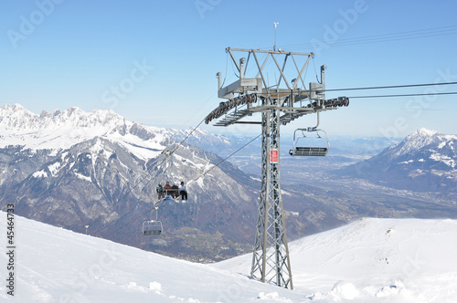 Pizol, famous Swiss skiing resort © HappyAlex