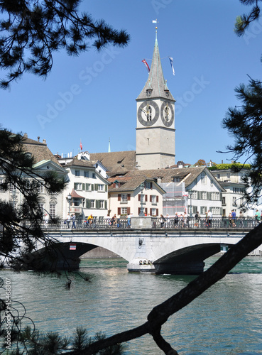 St. Peter's church in Zurich photo