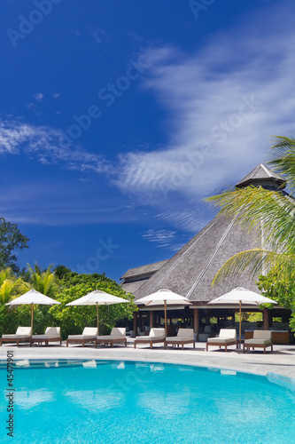 Luxury Resort swimming pool