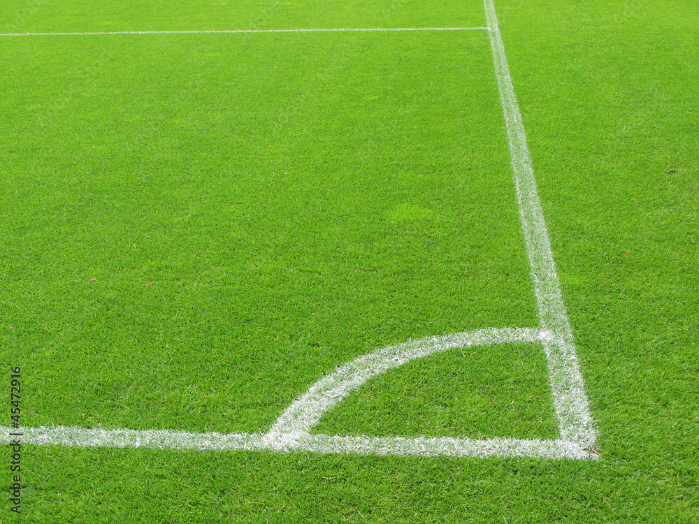 Fototapeta premium Soccer field