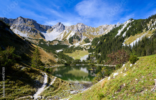 Soiernsee and Schottelkarspitze