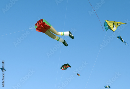 Drachen, Flugdrachen, Strand, Sankt Peter-Ording, photo