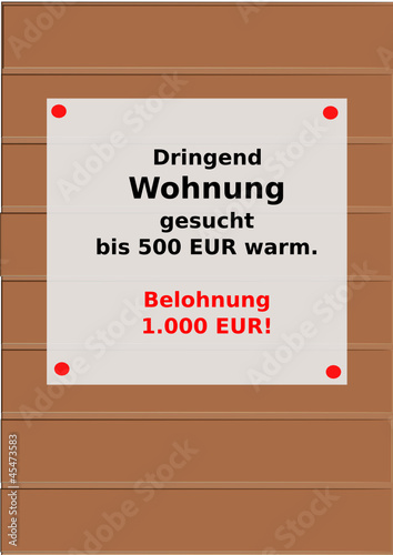 Wohnung gesucht