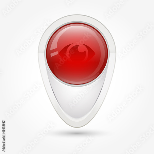 Puntatore 3D_rosso occhio