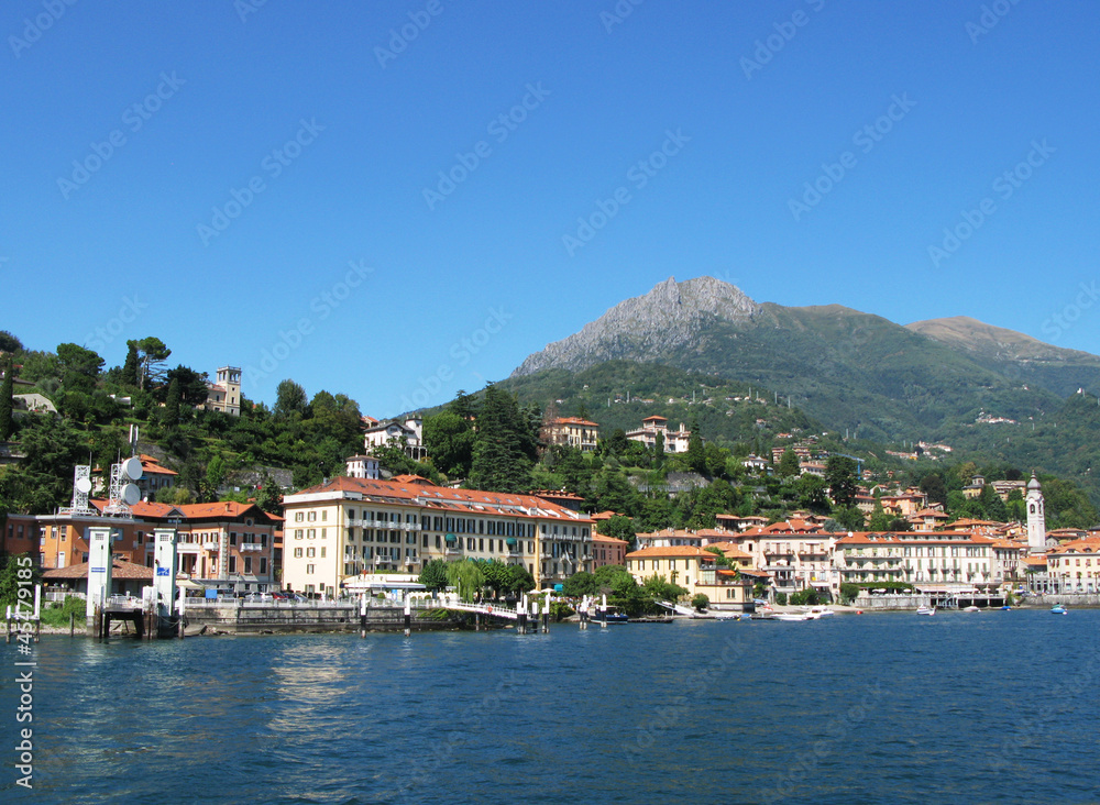 Menaggio town at famous Italian lake Como ..