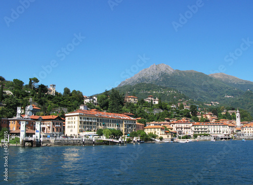 Menaggio town at famous Italian lake Como ..