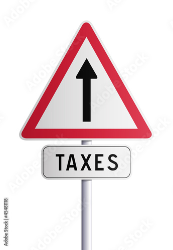 Free Download Panneau taxes - GFXLoad
