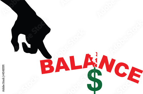 Imbalance in finances