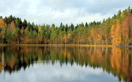 Autumn Lake Reflections