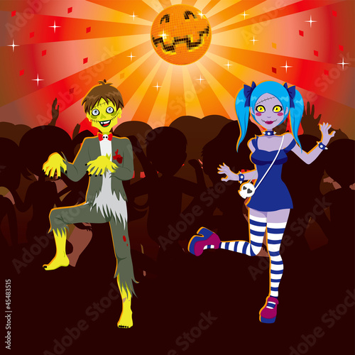 Zombie Disco Party