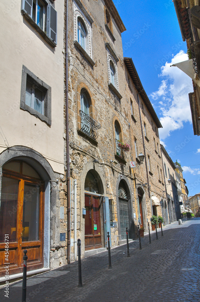 Obraz premium Alleyway. Orvieto. Umbria. Italy.
