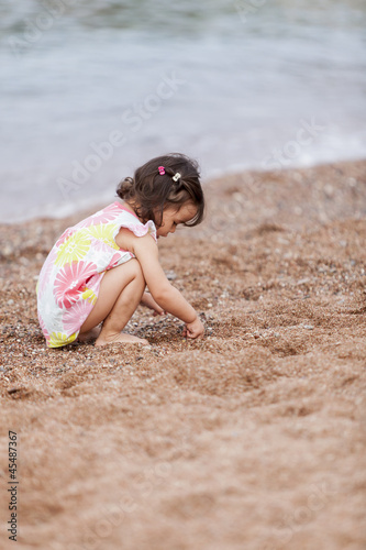 Girl on the beach