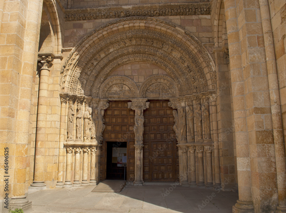 Basilica of San Vicente in Avila (Spain)