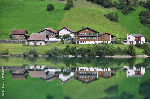 Lungerer lake , Switzerlnd © HappyAlex