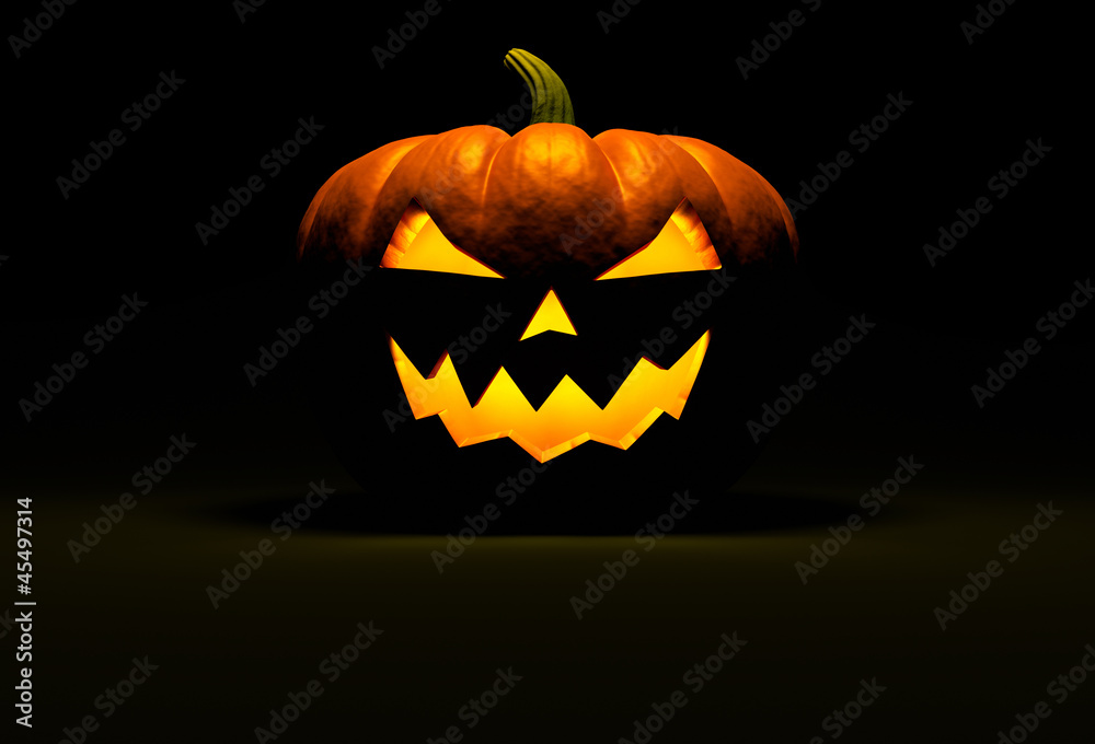 Fototapeta premium Scary Lantern