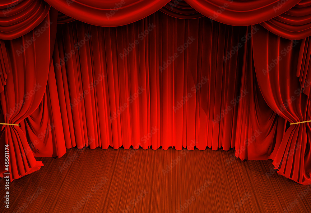 Fototapeta premium curtains