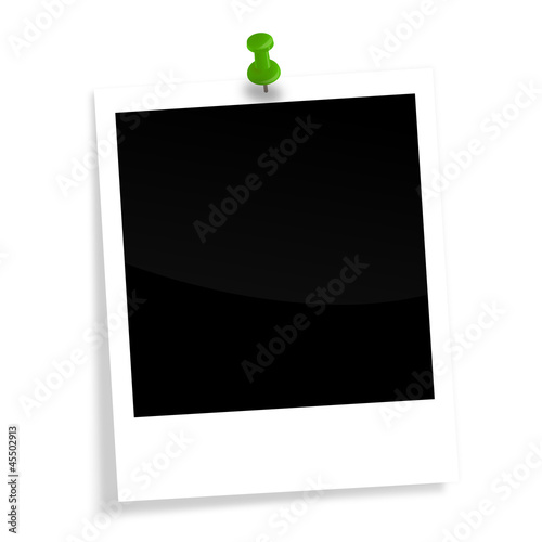 Polaroid mit Pin